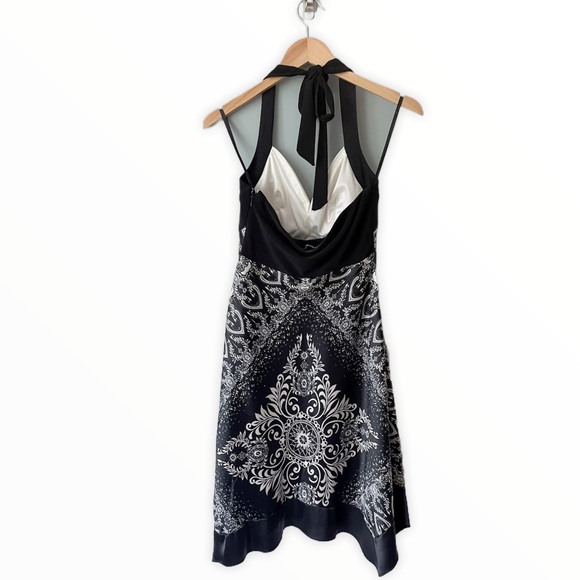 Halter Dress - Handkerchief hem - Picture 2 of 4